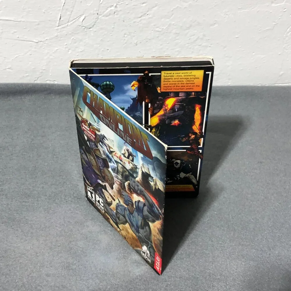 Atari Champions Online PC DVD ROM Video Game 2009